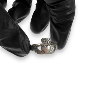 Sterling Silver Claddagh Style Ring 