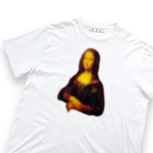 Off-White Mona Lisa Blur White T Shirt 