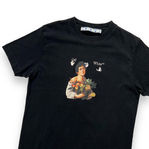 Off-White Caravaggio Boy Black T Shirt 