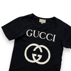 Gucci Interlocking GG Black T Shirt 