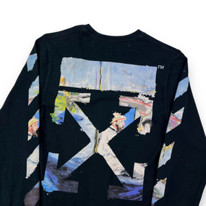 Off-White Monet Arrows Long Sleeve T Shirt 