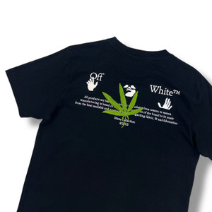 Off-White Weed Leaf T Shirt 