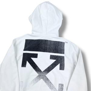 Off-White Degrade Arrows White Hoodie 