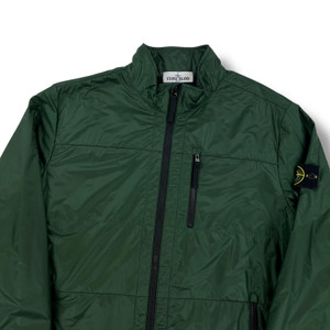Stone Island Green Micro Ripstop 7 Den Jacket 