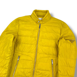 Prada Milano Yellow Puffer Jacket 