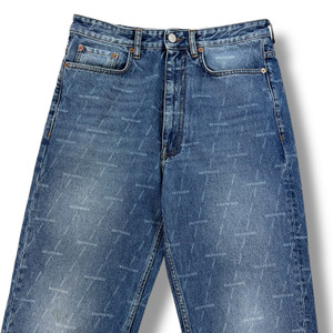 Balenciaga All Over Logo Jeans