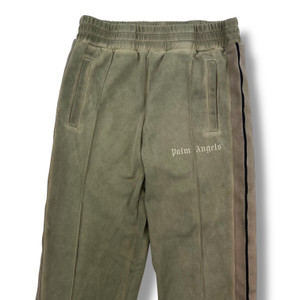 Palm Angels Khaki Garment Dyed Sweatpants 
