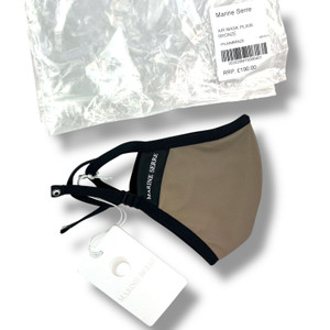 Marine Serre Bronze Face Mask 