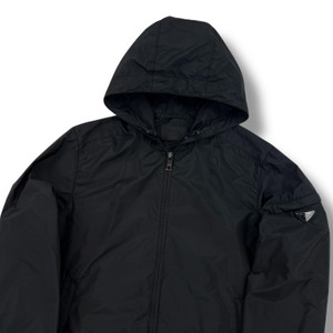 Prada Milano Black Windbreaker Jacket 
