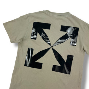 Off-White Caravaggio Arrows Beige T Shirt 