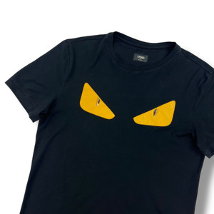 Fendi Bag Bugs Black T-Shirt 