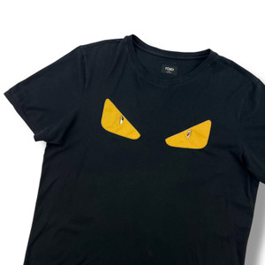 Fendi Bag Bugs T Shirt Black