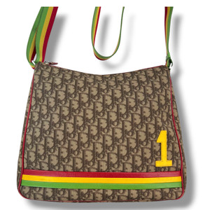 Dior 2004 Rasta Monogram Cross Body Bag 