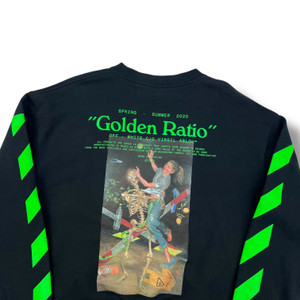Off-White Pascal Skeleton Black Sweatshirt 