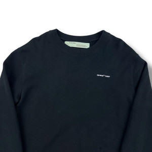 Off-White Mini Logo Black Sweatshirt 
