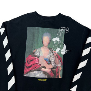 Off-White Mariana De Silva Black Sweatshirt  