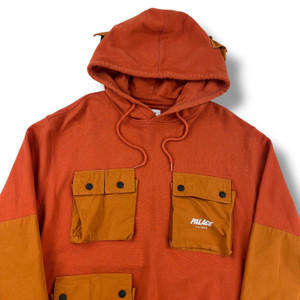 Palace C-Pocket Burnt Orange Hoodie 