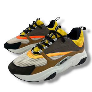 Dior B22 Orange / Brown Trainers
