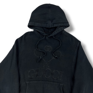 Gucci Tennis Applique Black Hoodie