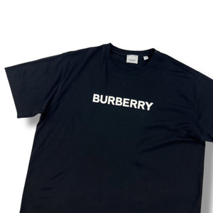 Burberry Black Spellout T Shirt