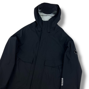 C.P. Company Gore-Tex Infinium Black Parka Jacket 