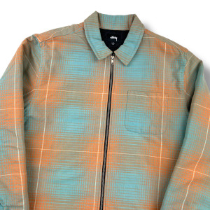Stussy Plaid Padded Overshirt 
