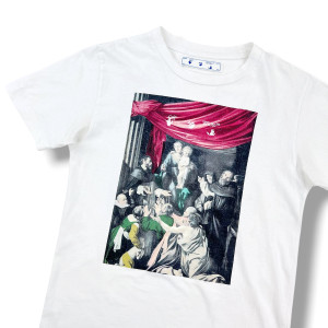 Off-White Caravaggio Painting White T Shirt
