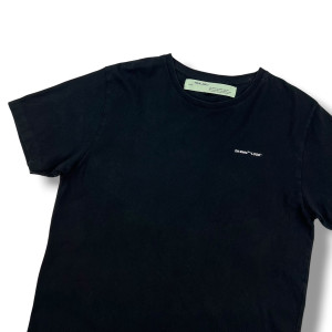 Off-White Mini Logo Black T Shirt
