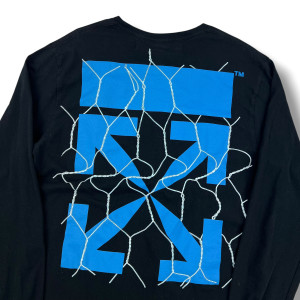 Off-White Fence Arrows Long Sleeve T Shirt