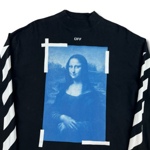 Off-White Mona Lisa Mock Neck Long Sleeve 