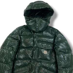 Moncler Karak Pine Green Puffer Jacket 