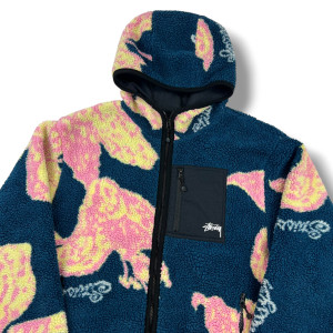 Stussy Floral Sherpa Jacket 