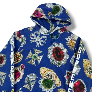Supreme Jewels Blue Hoodie 