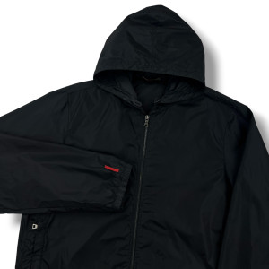 Prada Sport Black Nylon Windbreaker