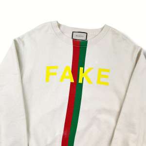 Gucci Fake/Not Capsule Collection Sweatshirt 