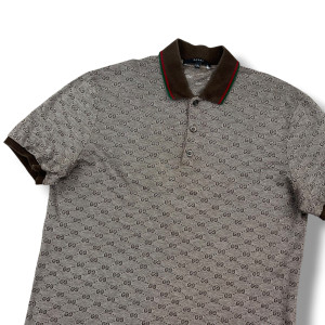 Gucci GG Monogram Polo Shirt