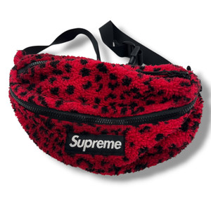 Supreme Red Leopard Bumbag