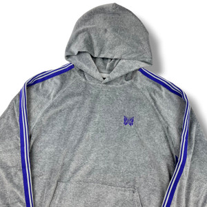 Needles Grey & Purple Hoodie 