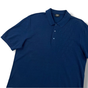 Fendi Navy Polo Shirt