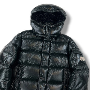 Moncler 70th Anniversary Black Maya Puffer Jacket 