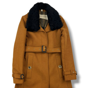 Burberry Burnt Orange Women's Trench Coat