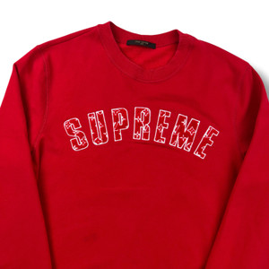 Louis Vuitton x Supreme Arc Logo Sweatshirt 