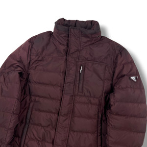 Prada Milano Burgundy Puffer Jacket 