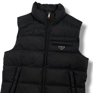 Prada Re-Nylon Black Gilet 