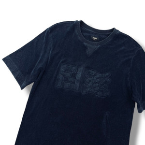 Fendi Navy Towel T Shirt