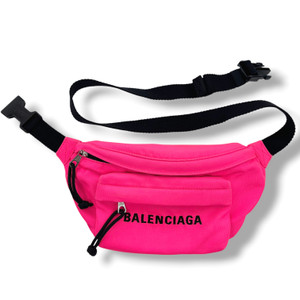 Balenciaga Fluo Pink Waist Bag