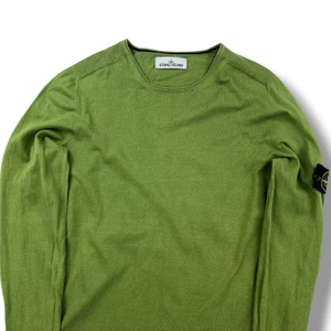 Stone Island Green Lightweight Sweater