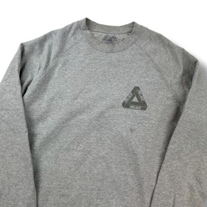 Palace Grey Triferg Sweatshirt 