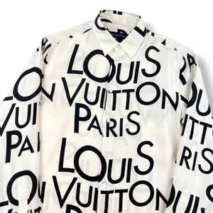 Louis Vuitton Ivory Silk Shirt