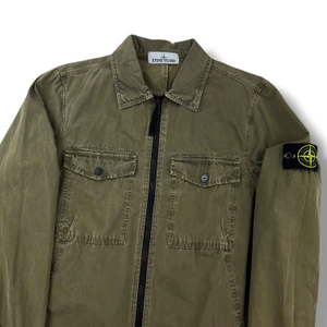 Stone Island Khaki Overshirt 